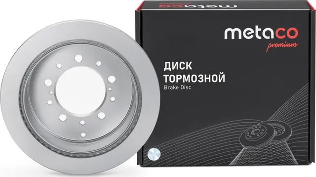 Диск тормозной задний TOYOTA LAND CRUISER (200) (2008>) 345x18 (Metaco). Артикул 3060-515