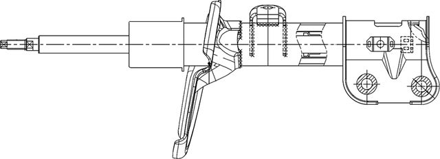 Амортизатор CTR. Артикул GY1625G