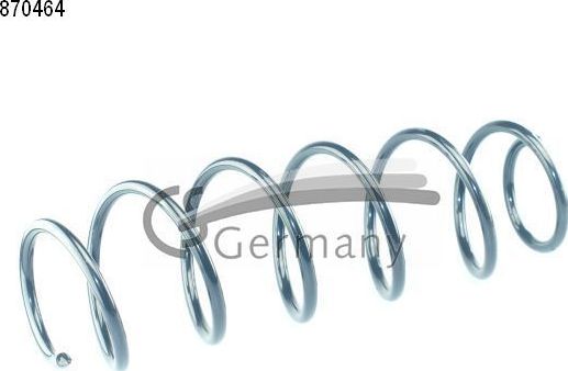 Пружина подвески CS-Germany передняя для Citroen C3 I 2002-2010. Артикул 14.870.464
