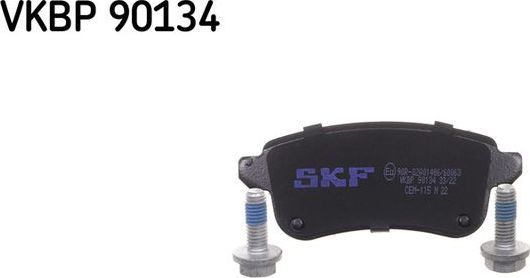 Тормозные колодки SKF. Артикул VKBP 90134