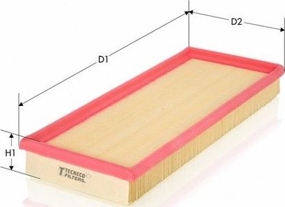 Воздушный фильтр  Tecneco Filters. Артикул AR9629PM