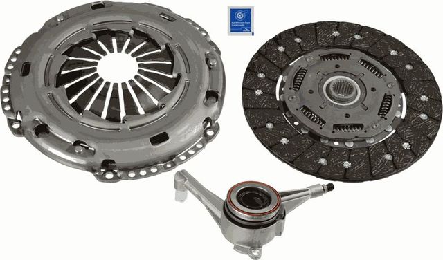 Сцепление (комплект) SACHS Kit plus CSC для Volkswagen Transporter T4 1998-2003. Артикул 3000 990 020