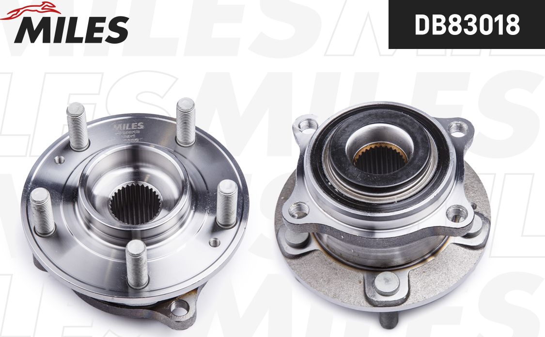 Ступица колеса с интегрированным подшипником Miles. Артикул DB83018