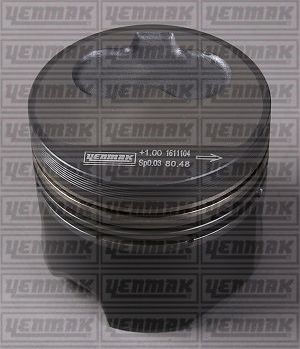 Поршень Yenmak для Audi 80 V (B4) 1991-1994. Артикул 31-03302-100