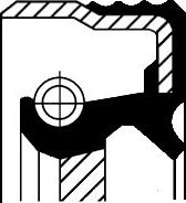 Сальник 81x104x11 Corteco (FPM (Fluor-Kautschuk)). Артикул 01027762B