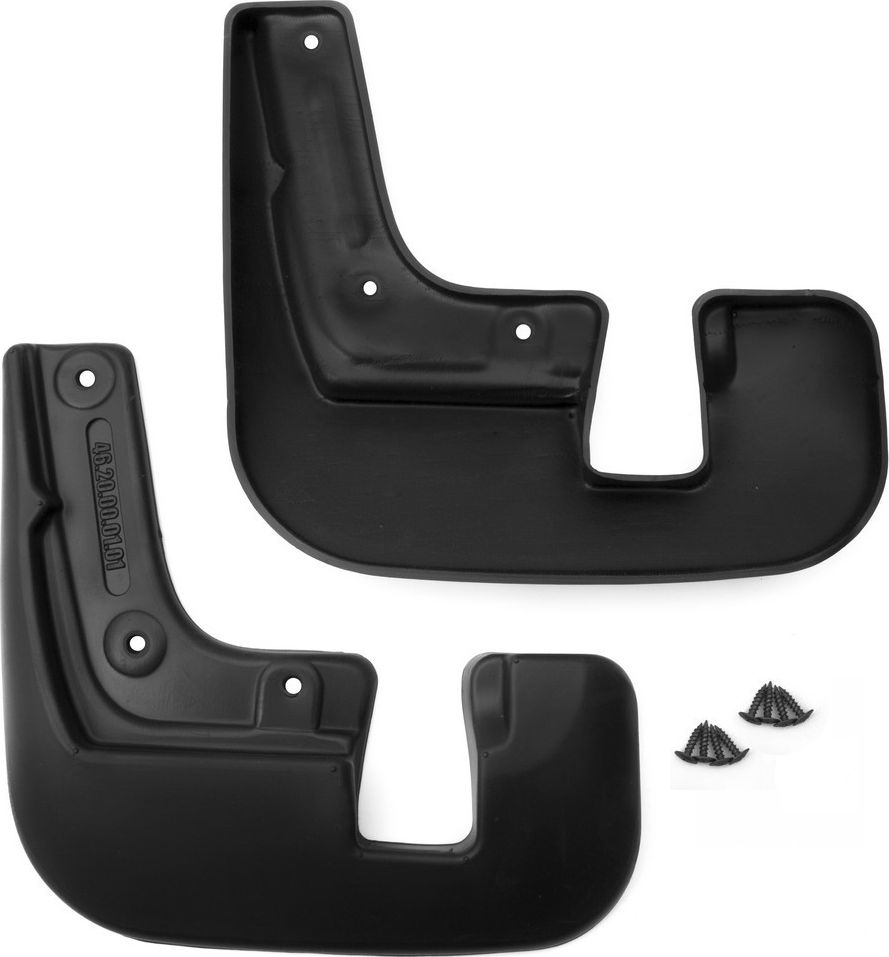 Брызговики Autofamily передняя пара для Subaru Forester IV 2015-2018. Артикул NLFD.46.20.F13