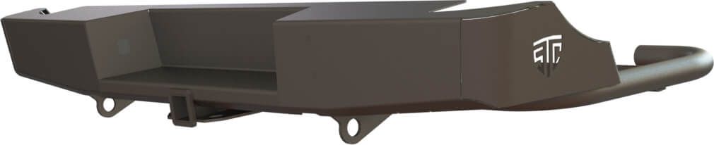 Бампер силовой STC задний для Volkswagen Amarok I 2010-2026 с квадратом под фаркоп. Артикул STC-VA-BR