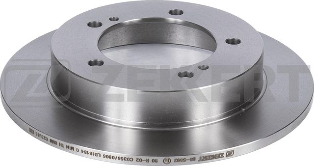 Тормозной диск Zekkert. Артикул BS-5592