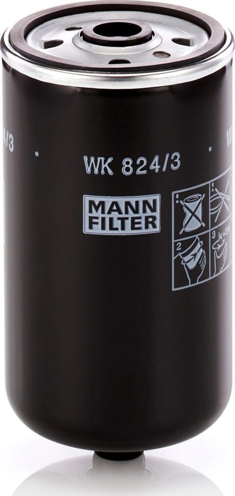 Топливный фильтр Mann-Filter. Артикул WK 824/3