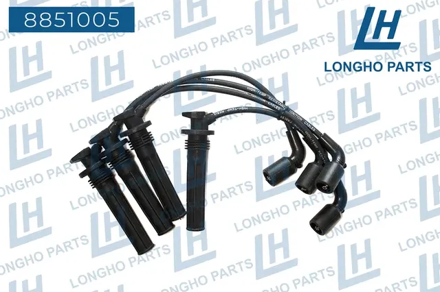 ПРОВОДА ВЫСОКОВОЛЬТНЫЕ (К-Т), CHEVROLET SPARK,AVEO 1.0,1.2(LONGHO) Longho. Артикул 8851005