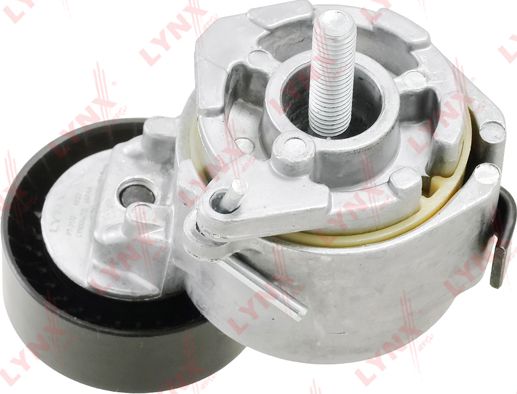 Натяжной ролик (натяжитель) приводного клинового зубчатого ремня LYNXauto для Alfa Romeo 159 2005-2012. Артикул PT-3172