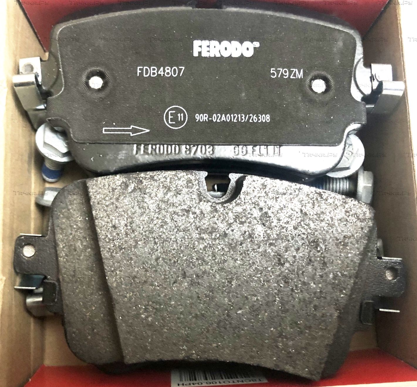 Тормозные колодки Ferodo FUSE+ Technology задние для Audi e-tron Sportback I 2019-2026. Артикул FDB4807