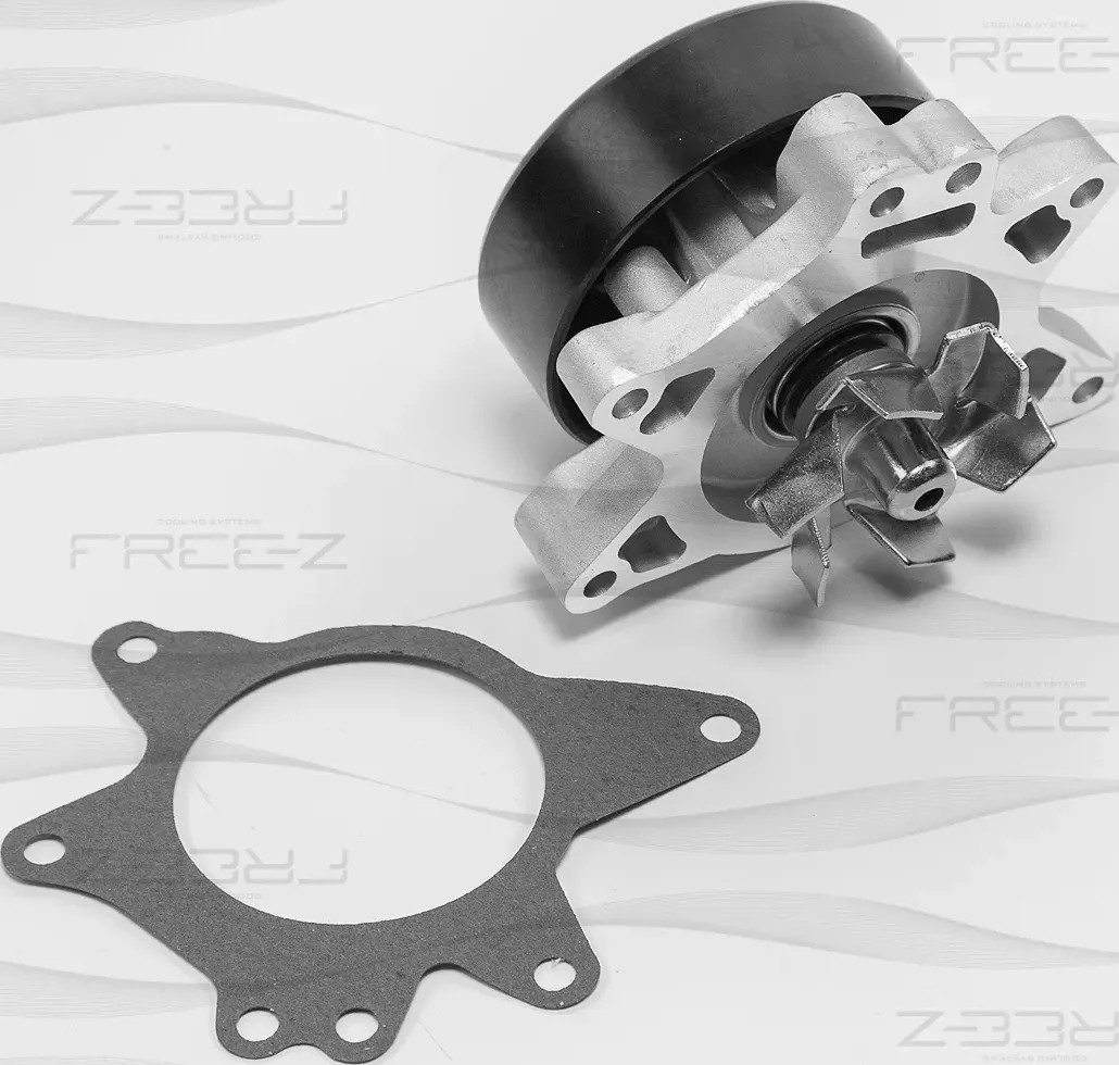 Насос водяной TOYOTA AURIS/AVENSIS/COROLLA/RAV4 99- 1.4/1.6/1.8 (Free-Z) Free-Z. Артикул KP0205