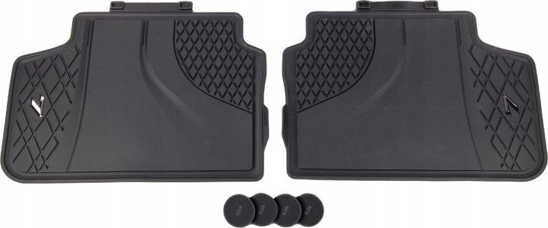 Коврики BMW (OEM) оригинальные 3D для салона BMW 7 G11, G12 короткая база (вкл. xDrive) 2015-2026 задние. Артикул 51472444039