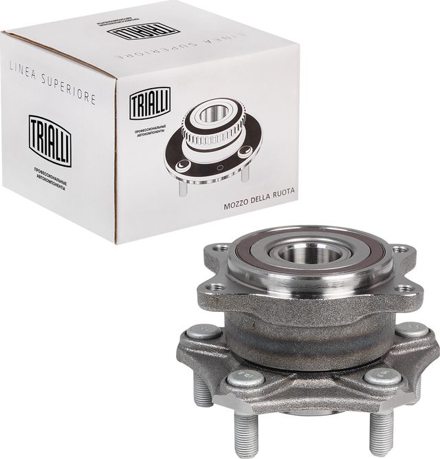 Ступица колеса с интегрированным подшипником (в сборе) Trialli передняя для Suzuki Grand Vitara III 2005-2015. Артикул MR 2430