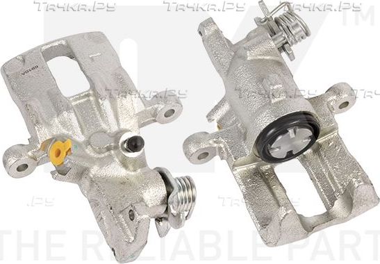 Тормозной суппорт NK задний левый для Nissan Almera N16 2000-2006. Артикул 2122129