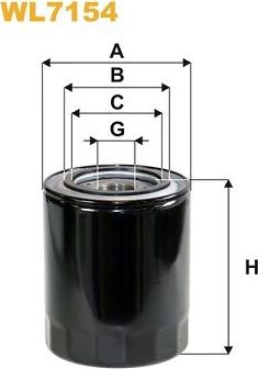 Масляный фильтр WIX Filters. Артикул WL7154