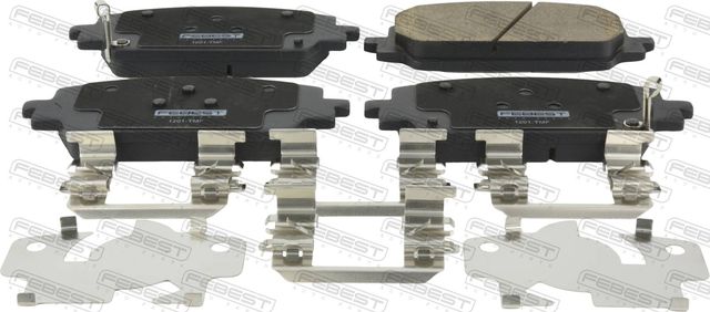 Тормозные колодки Febest. Артикул 1201-TMF
