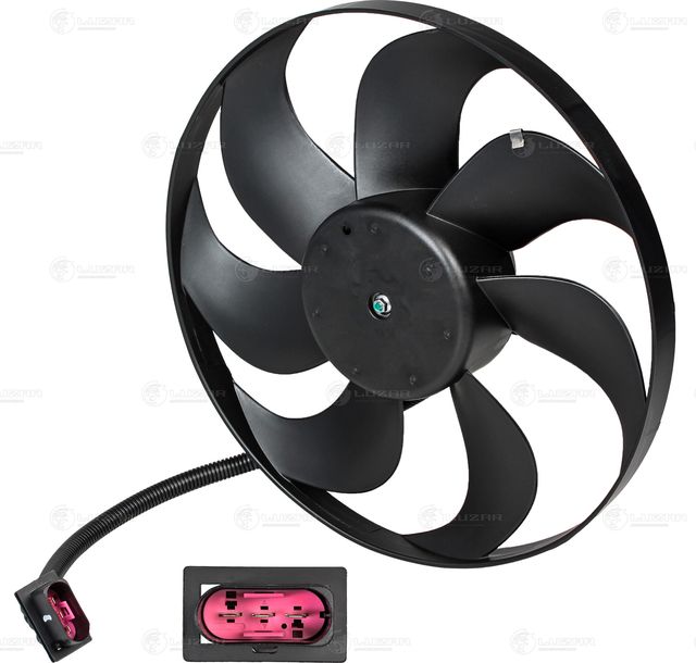 Вентилятор радиатора двигателя Luzar для Audi A3 I (8L) 1996-2003. Артикул LFc 1801