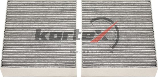 Фильтр салона BMW 7(G11/G12)/5(G30) (угольный) (2шт) (Kortex). Артикул KC0150S