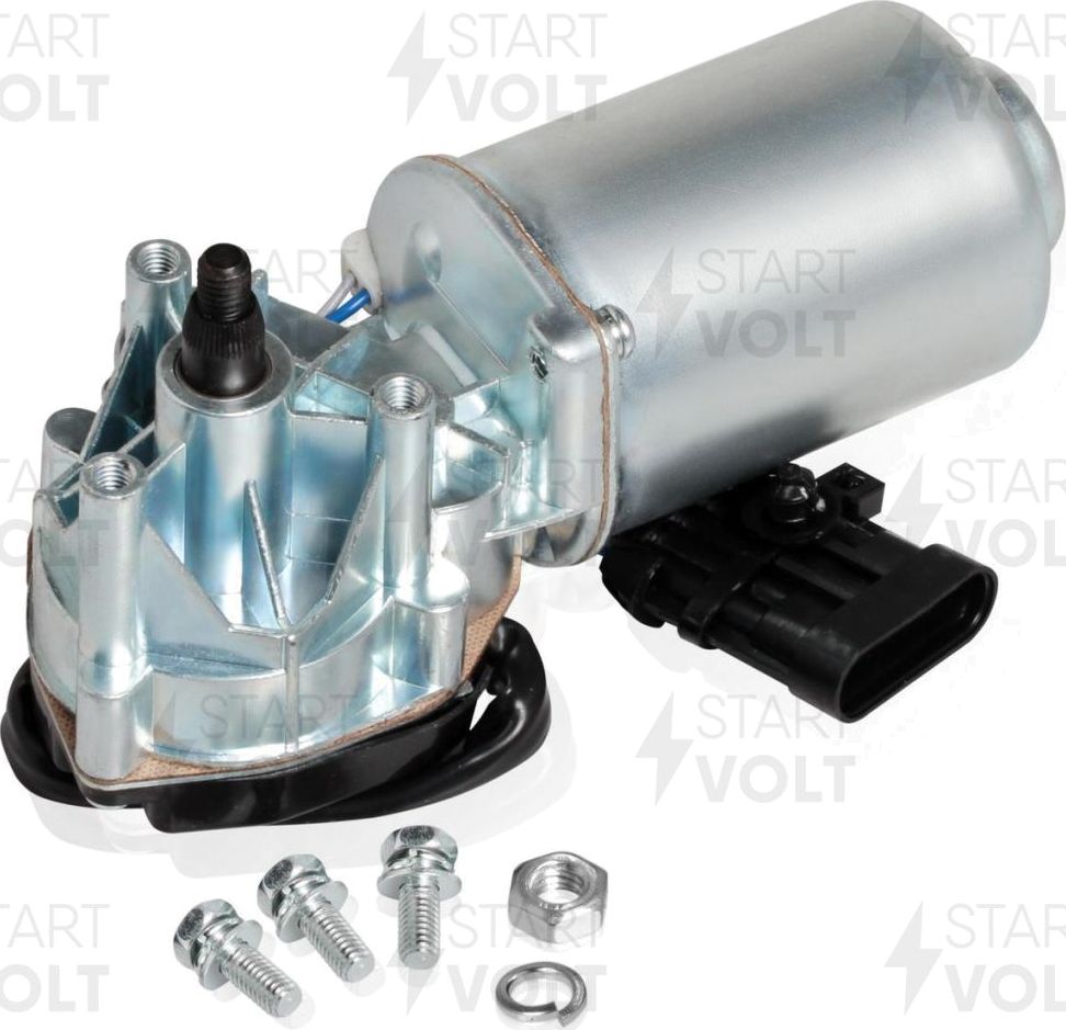 Мотор стеклоочистителя (моторчик дворников) StartVOLT. Артикул VWF 0170