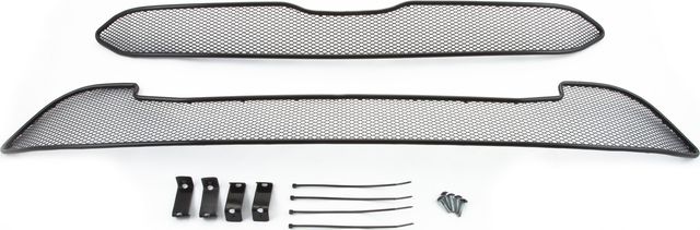 Сетка Arbori на решётку бампера, черная 10 мм для Honda CR-V 2,0 до рестайлинга 2015-2019. Артикул 01-230515-101