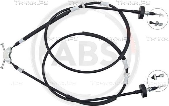 Трос ручника (тросик ручного тормоза) ABS. Артикул K12046