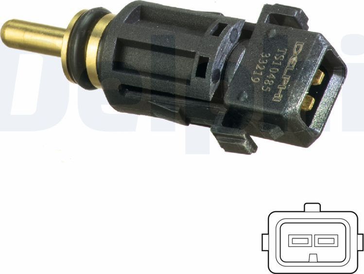 Датчик температуры охлаждающей жидкости Delphi. Артикул TS10485