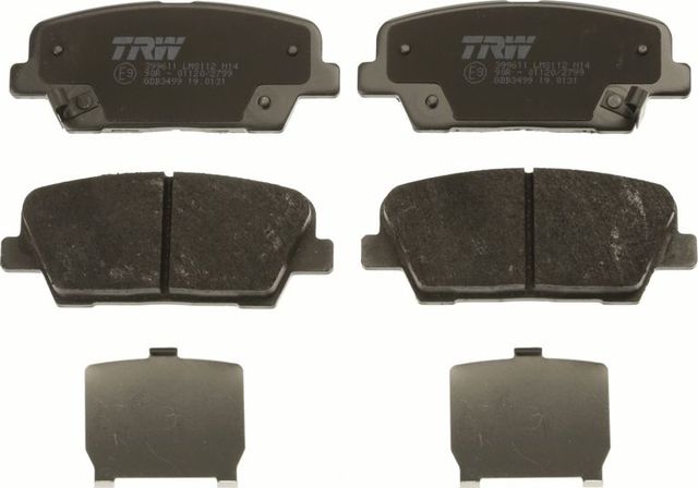 Тормозные колодки TRW COTEC. Артикул GDB3499