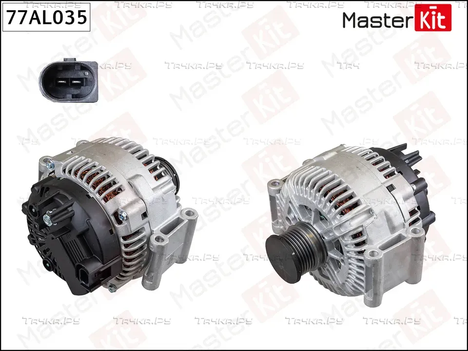 Генератор MB SPRINTER 2.2 D 06-09 180A (Master KIT) Master KIT. Артикул 77AL035