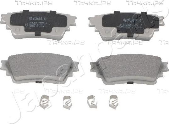 Тормозные колодки Japanparts. Артикул PP-515AF