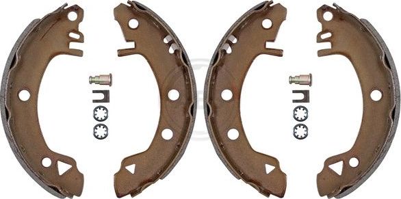 Тормозные колодки ABS задние для Ford Sierra I 1982-1993. Артикул 8703
