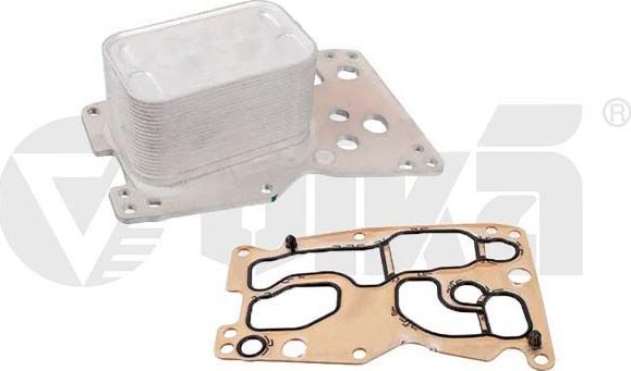 Радиатор масляный (маслоохладитель) для двигателя Vika. Артикул 19786901