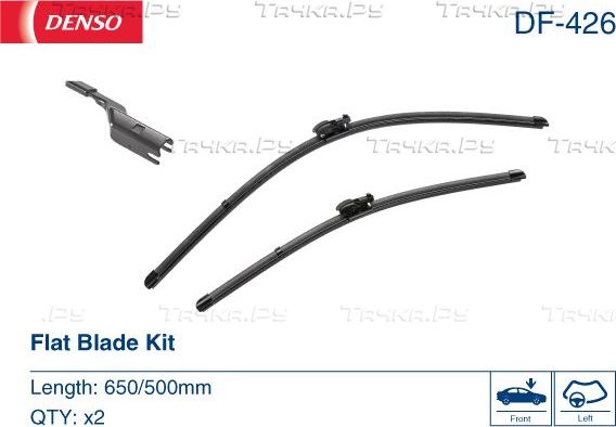 Щетки стеклоочистителя (дворники) Denso. Артикул DF-426