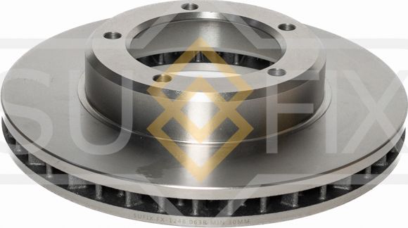 Диск тормозной передний правый/левый 313*32мм LEXUS LX (UZJ100) 1998-2008, TOYOT (Sufix). Артикул FX1248