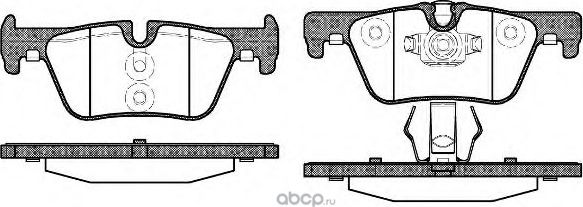 Тормозные колодки BMW. Артикул 34216850569