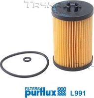 Масляный фильтр Purflux для Audi A4 allroad V (B9) 2016-2026. Артикул L991