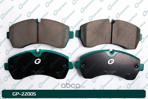 Колодки тормозные дисковые (G-Brake). Артикул GP22005