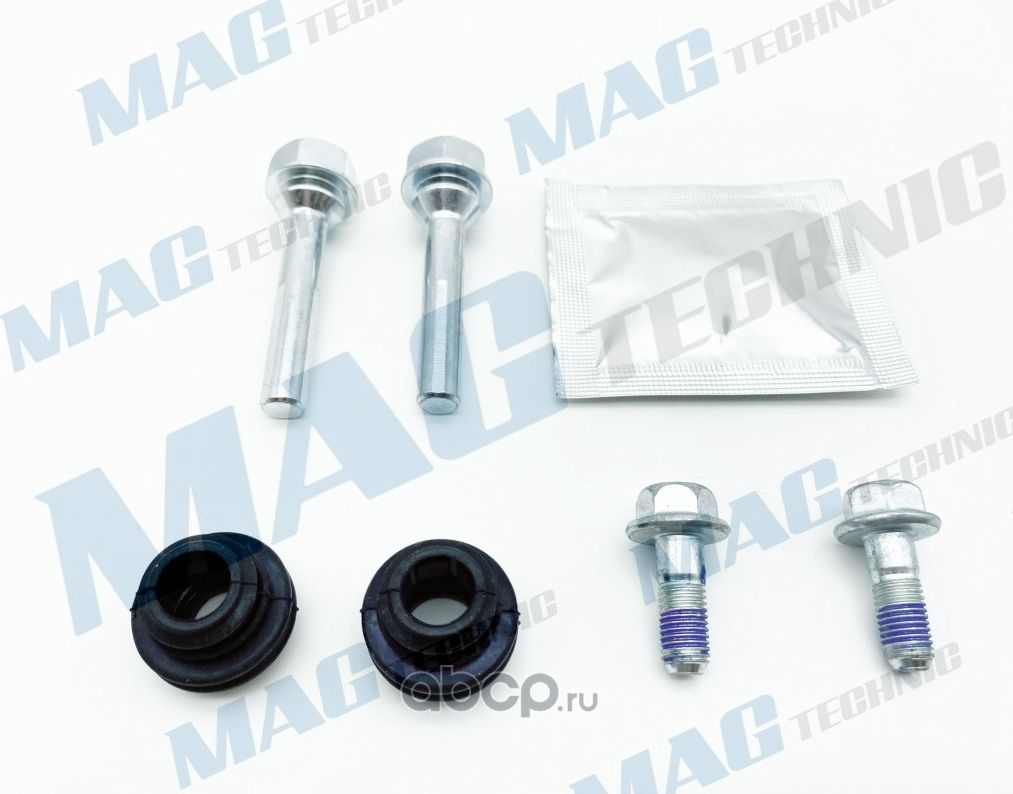 Комплект направляющих тормозного суппорта заднего (направляющая d8 mm  суппорт Mando) HYUNDAI Solari (Magtechnic). Артикул mag0009rk