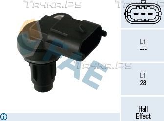 Датчик положения распредвала FAE для Hyundai i10 I 2008-2013. Артикул 79477