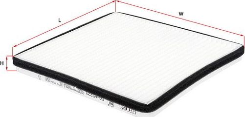 Салонный фильтр Sakura. Артикул CA-65220