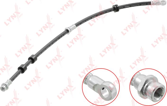 Тормозной шланг LYNXauto. Артикул BL-4163