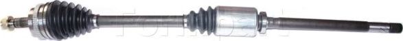 Полуось (привод в сборе, приводной вал) Formpart передняя правая для Renault Master II 1998-2010. Артикул 22380053/S