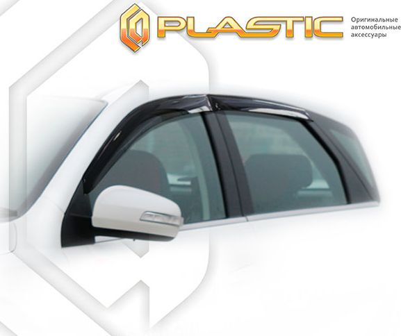 Дефлектор СА Пластик для окон (Classic полупрозрачный) Dongfeng H30 сross 2014-2026. Артикул 2010030311081