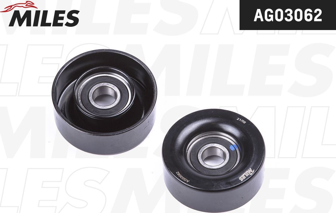 Натяжной ролик (натяжитель) приводного ремня Miles. Артикул AG03062