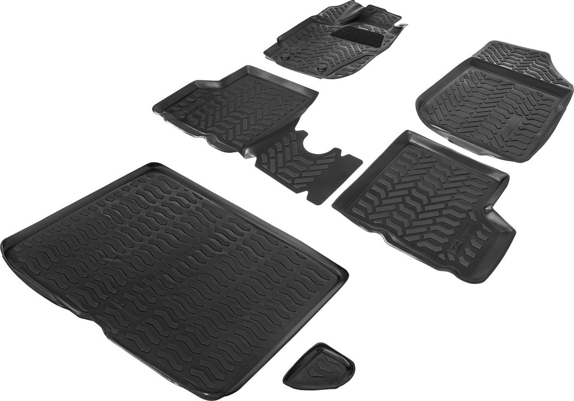 Коврики AutoFlex для салона и багажника Renault Duster I (полный привод) 2015-2021. Артикул K9470101-2