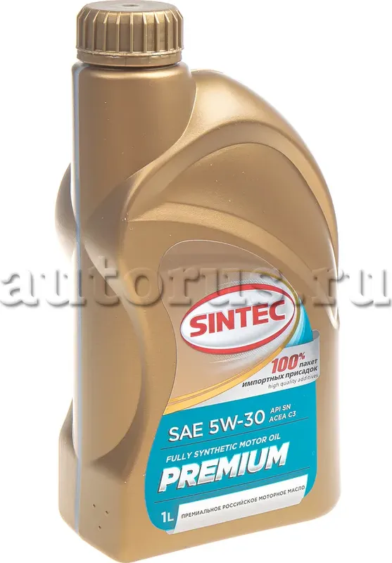 SINTEC PREMIUM SAE 5W-30 API SN, ACEA C3 1л Sintec. Артикул 900375