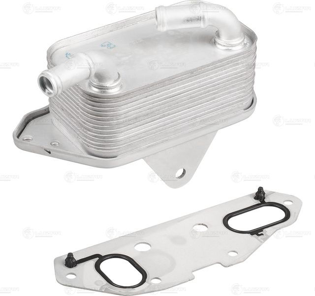 Радиатор масляный (маслоохладитель) для двигателя Luzar для Audi A4 IV (B8) 2007-2015. Артикул LOc 1821