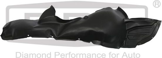 Подкрылок DPA передний правый для Skoda Fabia II 2006-2014. Артикул 88091691502