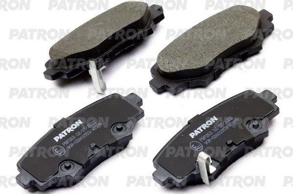 Тормозные колодки Patron. Артикул PBP263